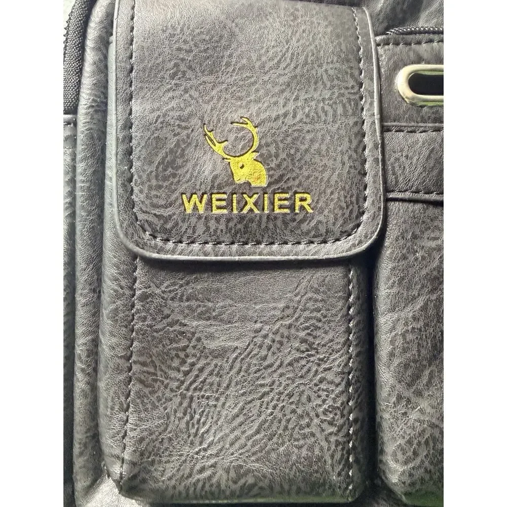 WEIXIER Slate Grey Messenger Bag Urban Armour Crossbody Man Bag Tech Pocket MINT